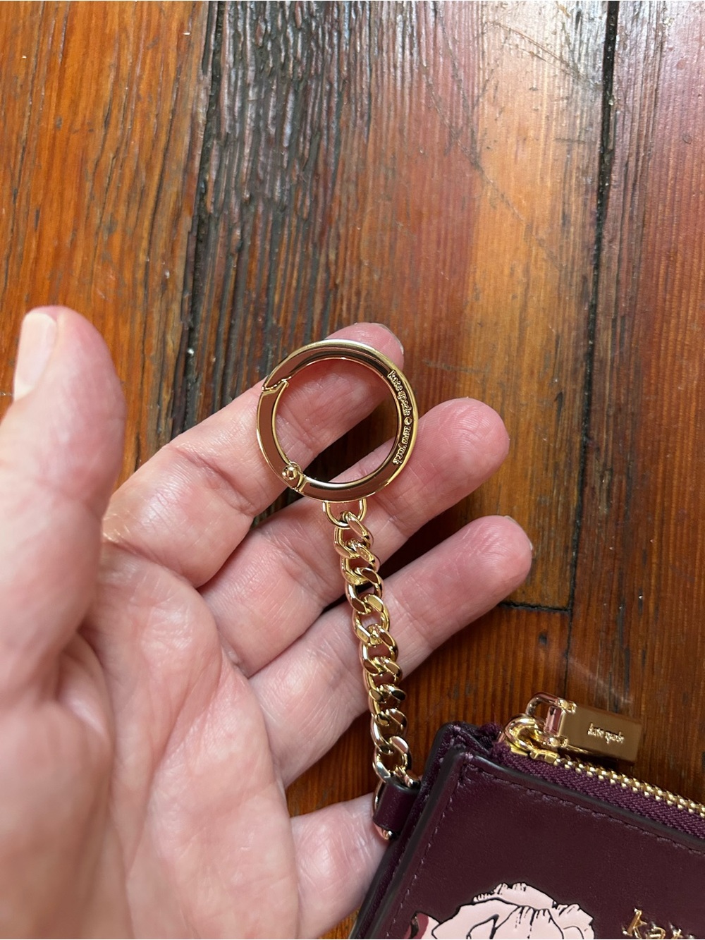 kate spade Floral Key Ring Card Holder - Picture 5 of 13